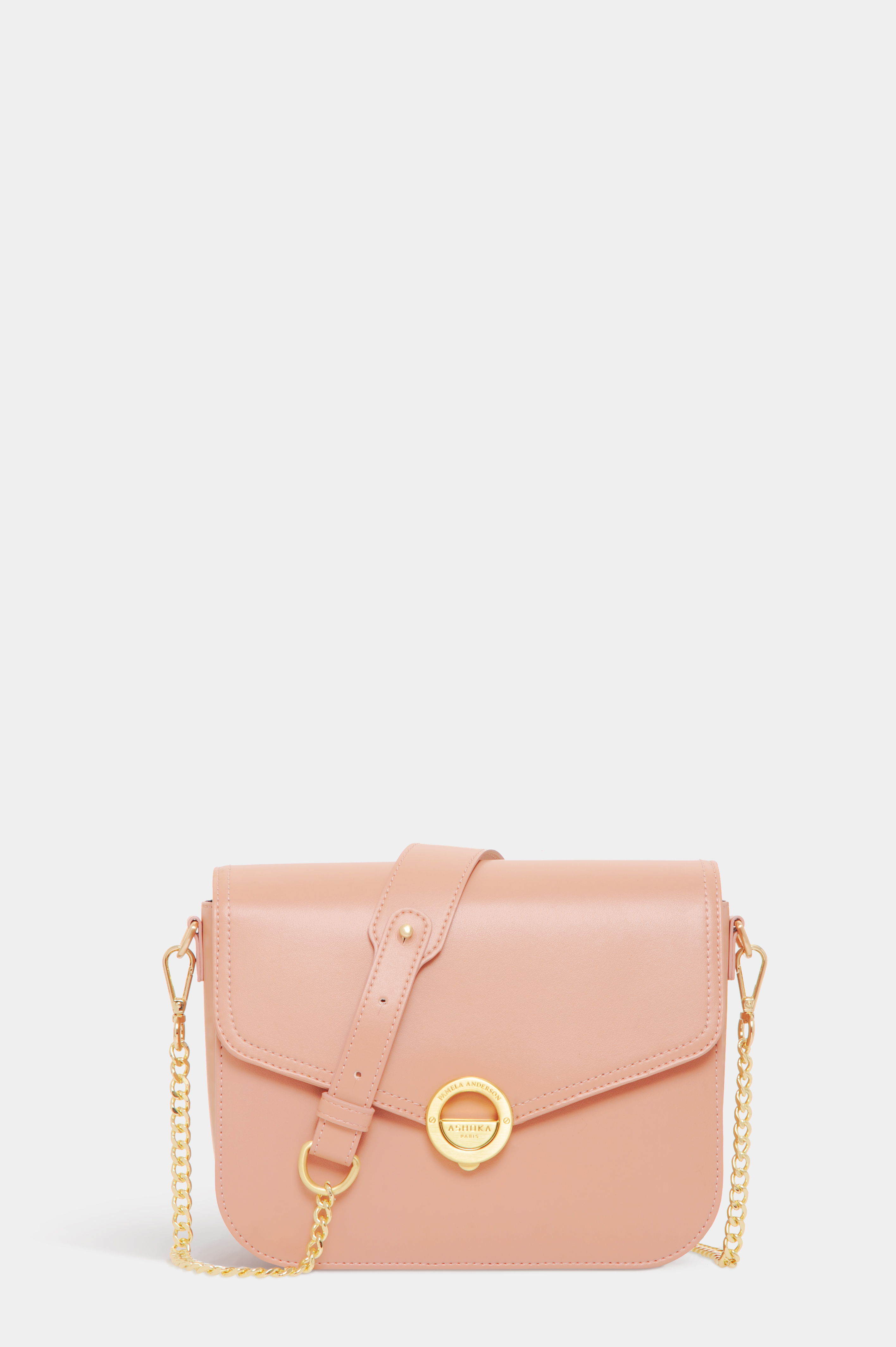 Ashoka; Pamela-Anderson; Sac; Vegane; Rose; Or; mode; fashion; accessoire-mode