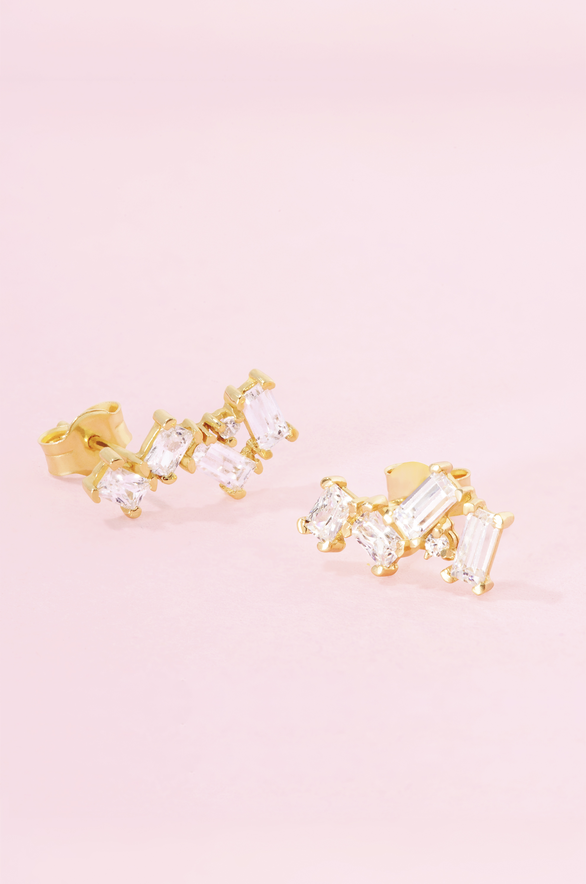 Bijoux; Joaillerie; Dahab; Boucle-oreille; Or; Safire