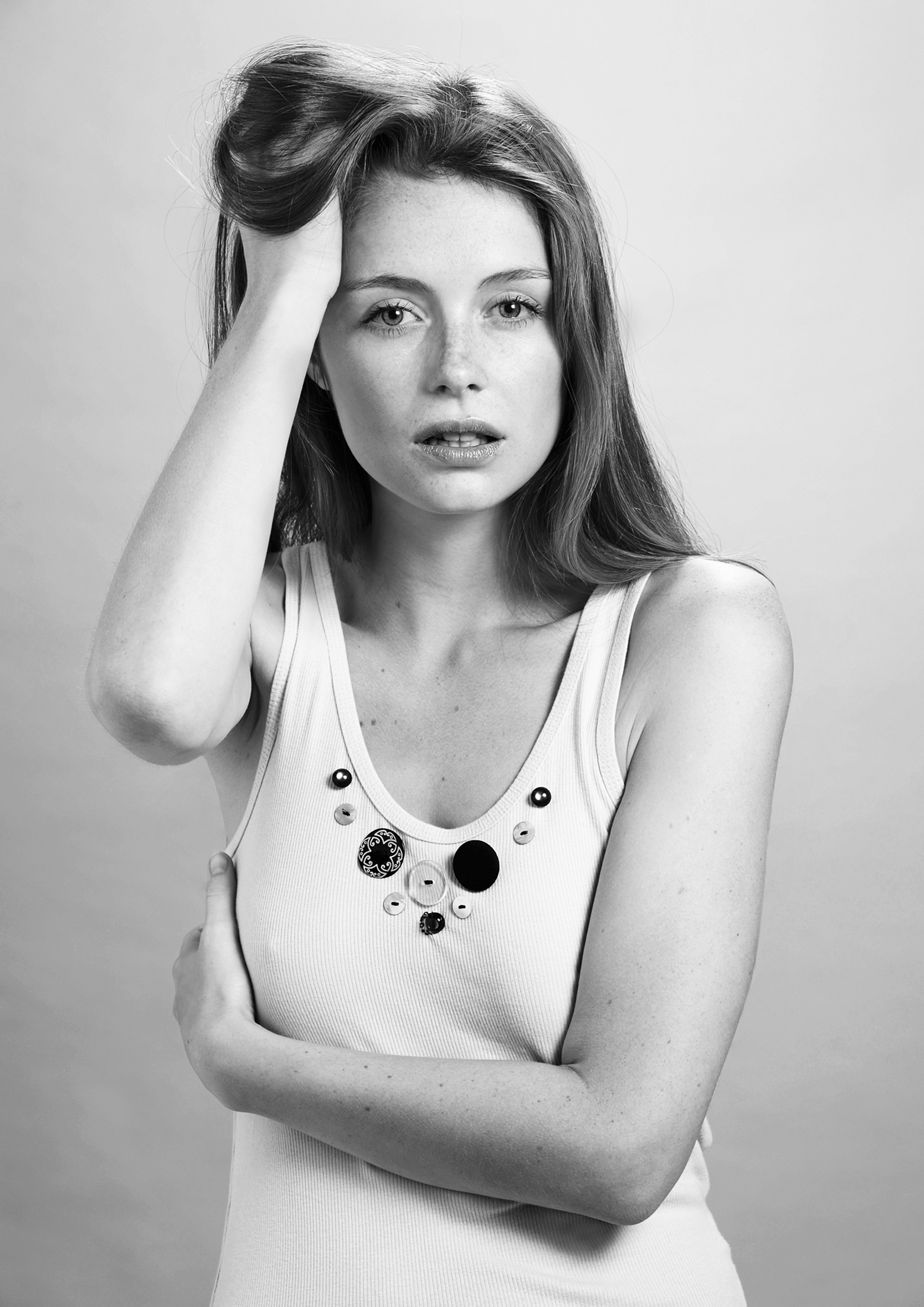 Portrait, Femme, Mode, Black and white, artiste, chanteuse