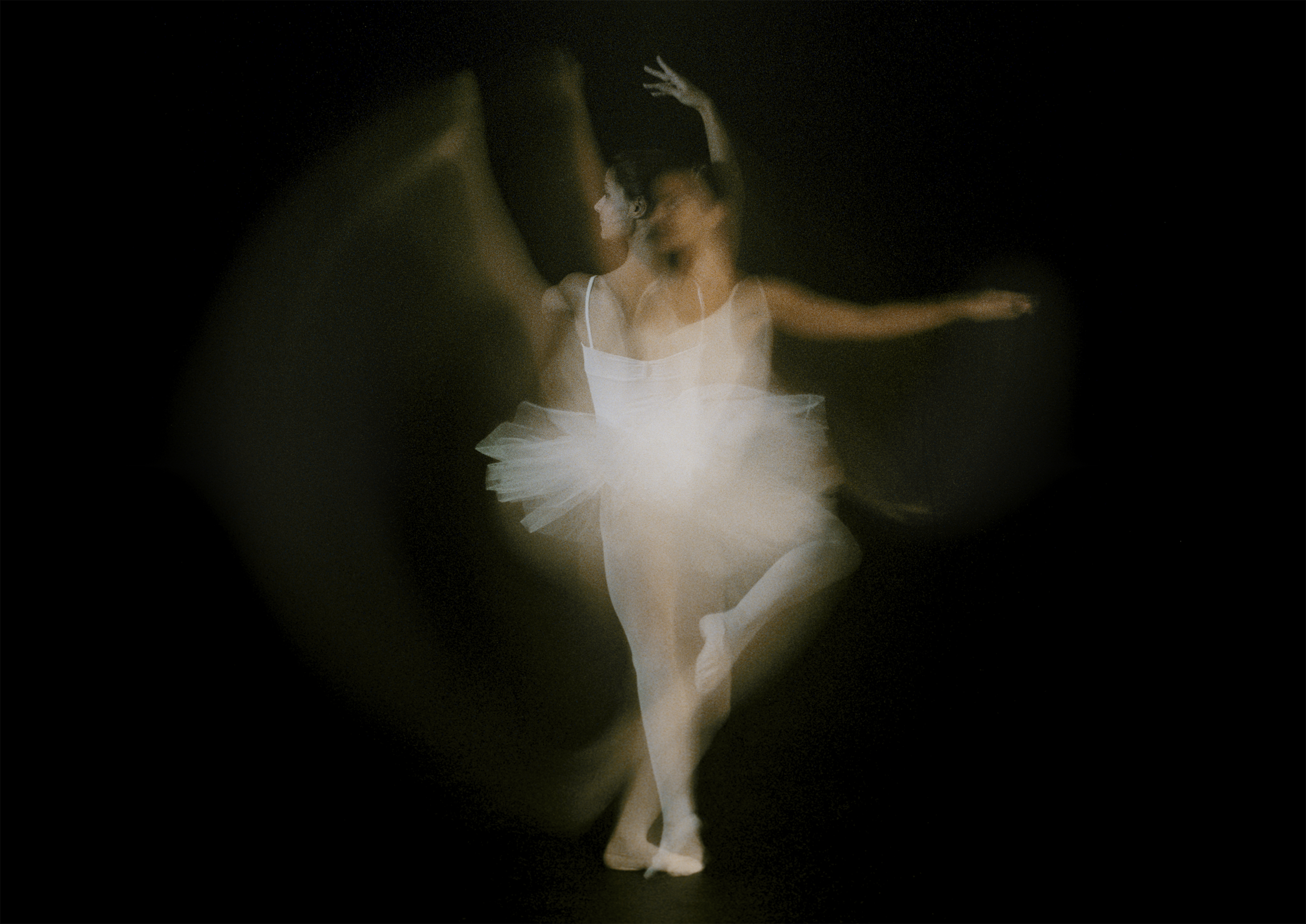 Portrait, Femme, Danse, mouvement, artiste, danceuse classique, couleur